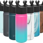 Simple Modern Kids Water Bottle with Straw Lid Vacuum Insulated Stainless Steel Metal Thermos