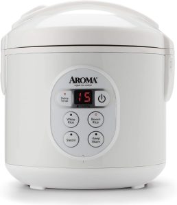 Aroma Housewares 8-Cup (Cooked) (4-Cup UNCOOKED) Digital Rice Cooker