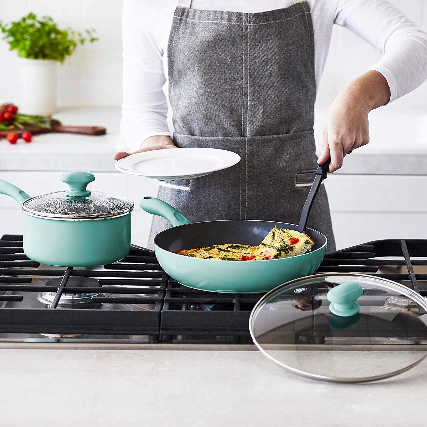 GreenLife Soft Grip Diamond Healthy Ceramic Nonstick kitchen cookware
