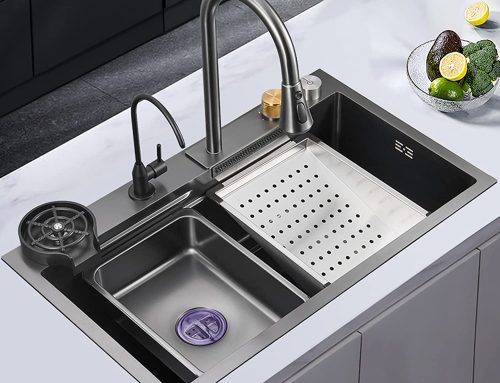 Change to a new stainless steel sink