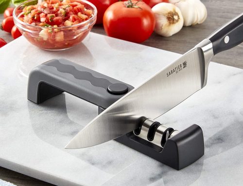 How to sharpen a knife with Sabatier sharpener?